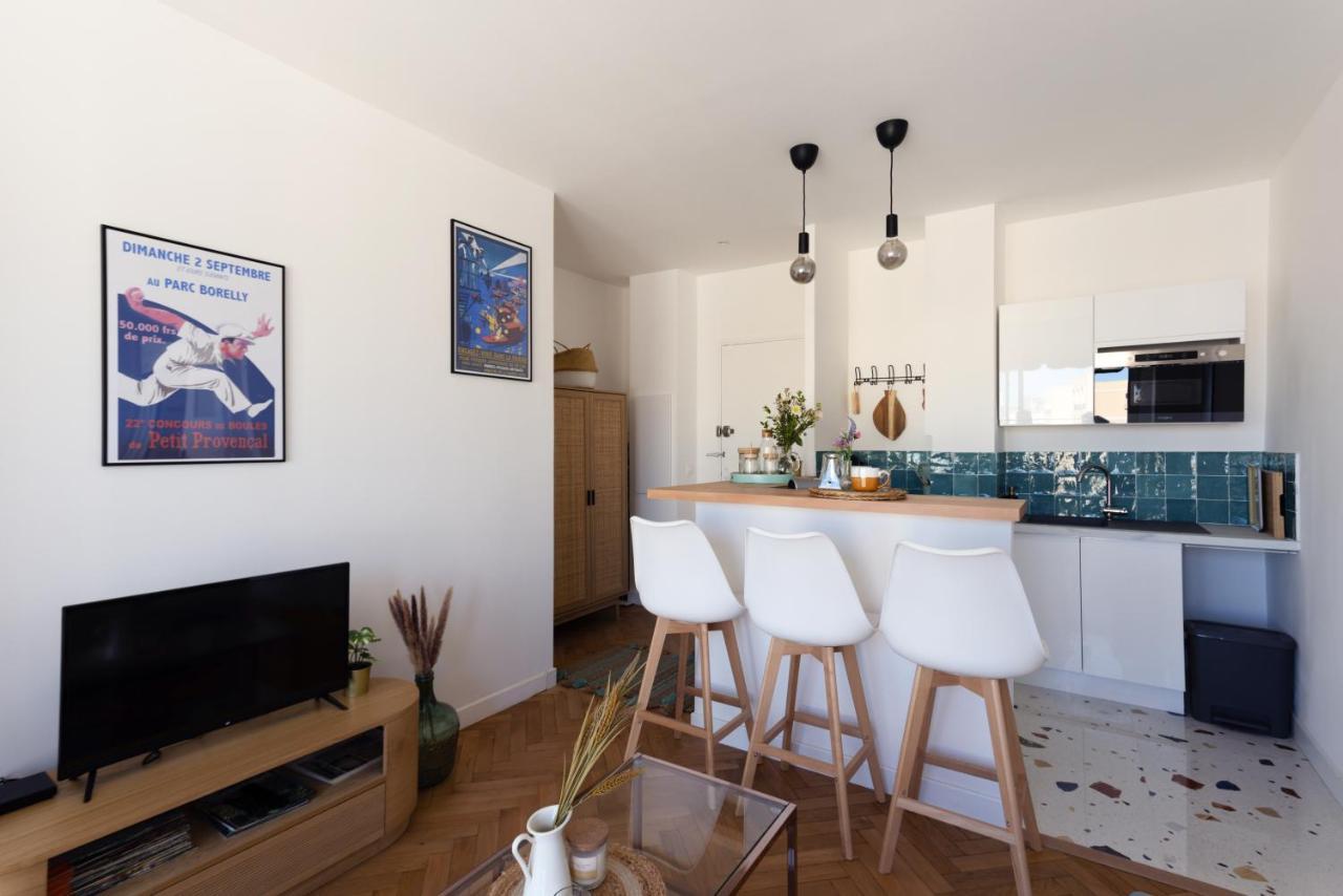 La Phoceenne - Bel Appartement Avec Vue Idealement Situe Marseille Bagian luar foto